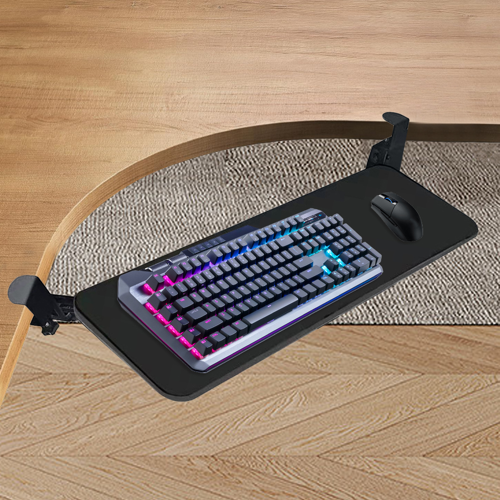 Keyboard Drawer Under - Slide Out Computer Keyboard Drawer Pull