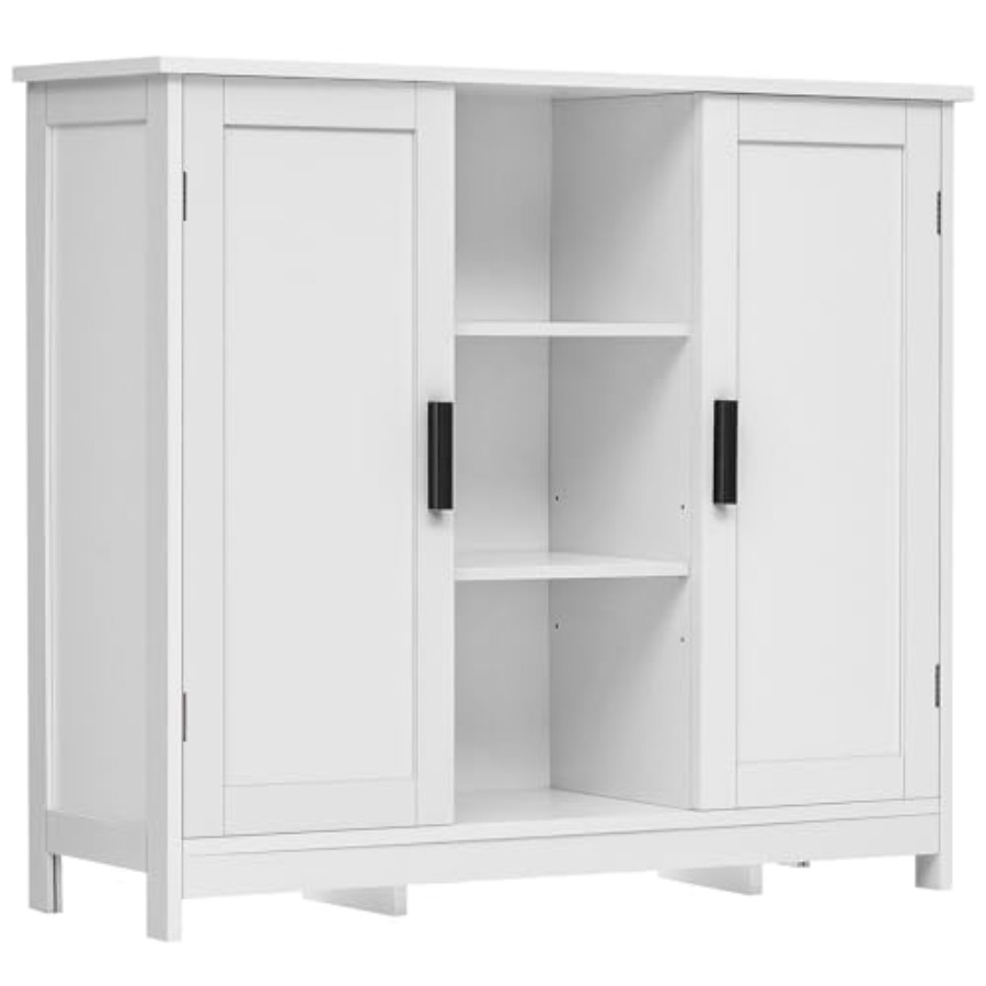 Credenza Office Storage - Storage Cabinet with 2 Doors and