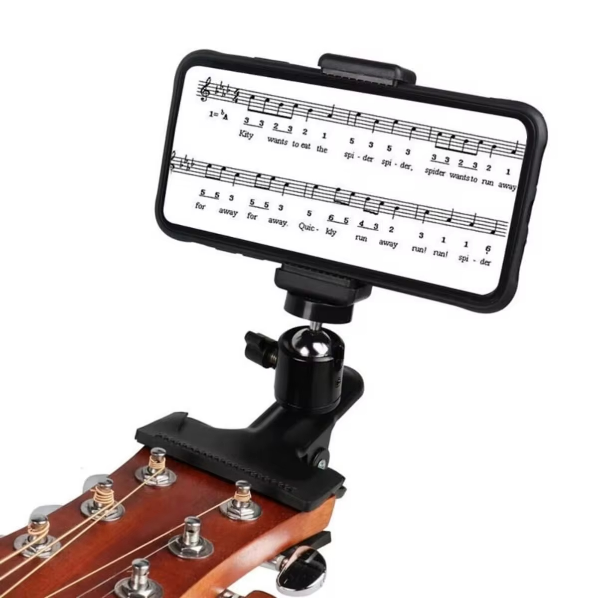 Mobile Pedestal Cabinet - Miwayer Guitar Head Clip Mobile Phone