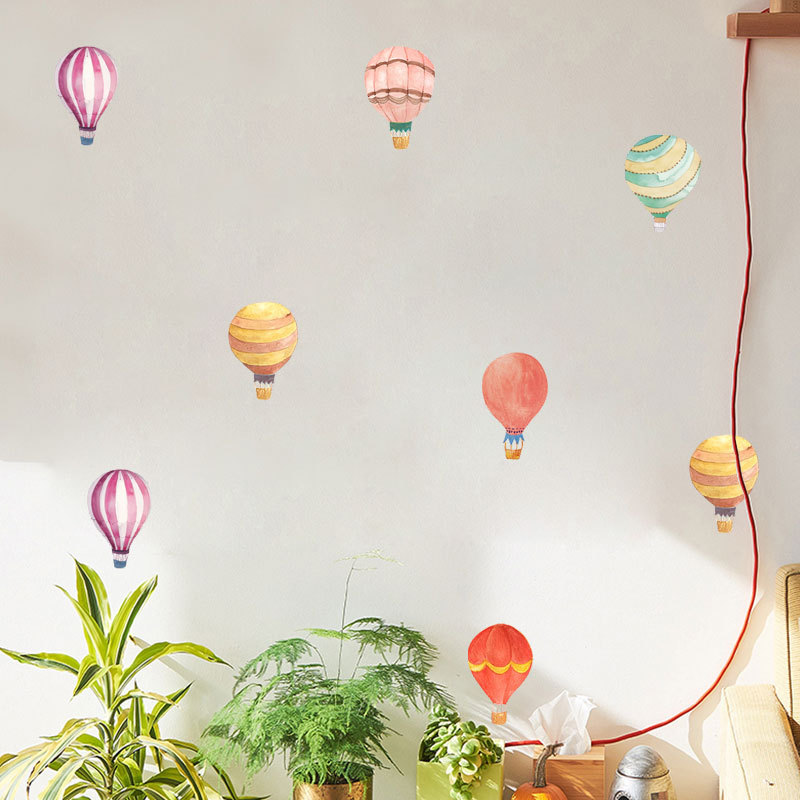 Colourful Hot Air Balloons Wal - Office Furniture At Home のレビューと価格