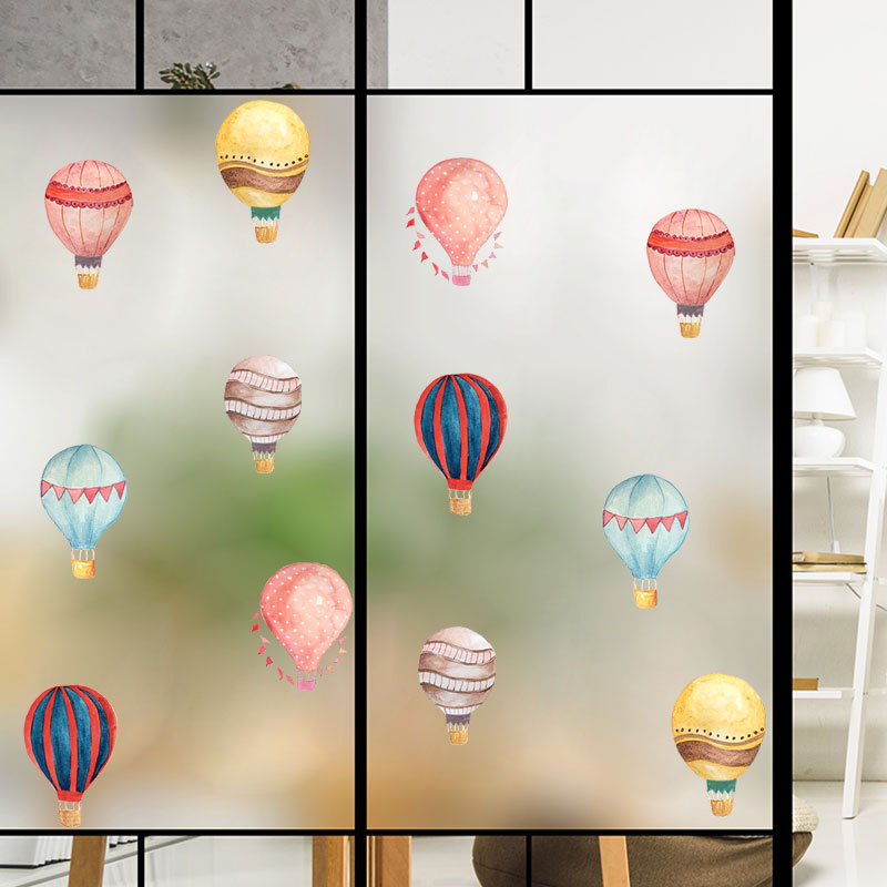 Colourful Hot Air Balloons Wal - Office Furniture At Home のレビューと価格