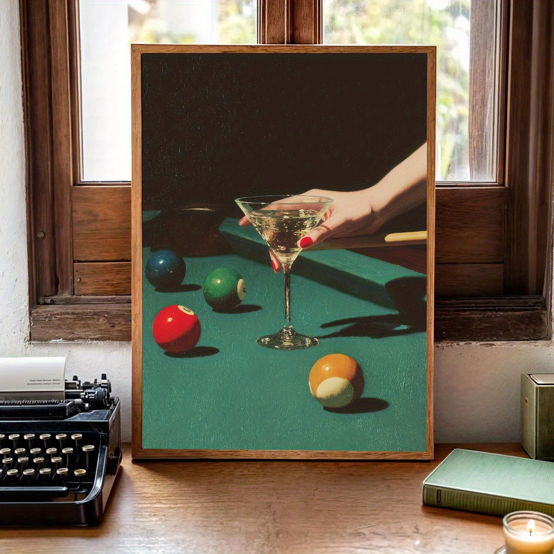 1pc Vintage Billiards Cocktail - Office Furniture At Home のレビューと価格