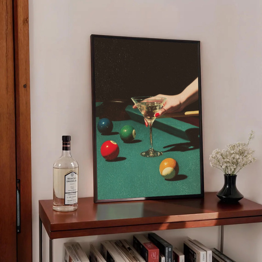 1pc Vintage Billiards Cocktail - Office Furniture At Home のレビューと価格