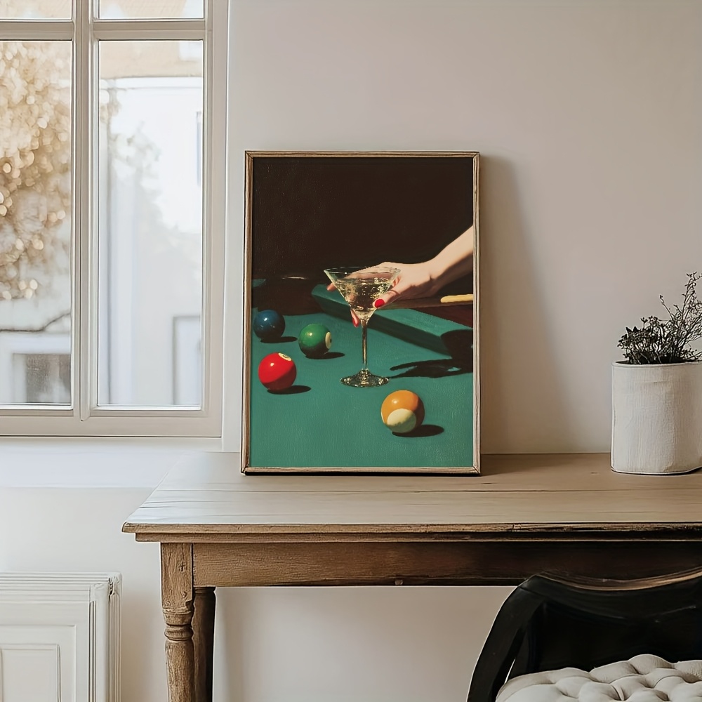 1pc Vintage Billiards Cocktail - Office Furniture At Home のレビューと価格