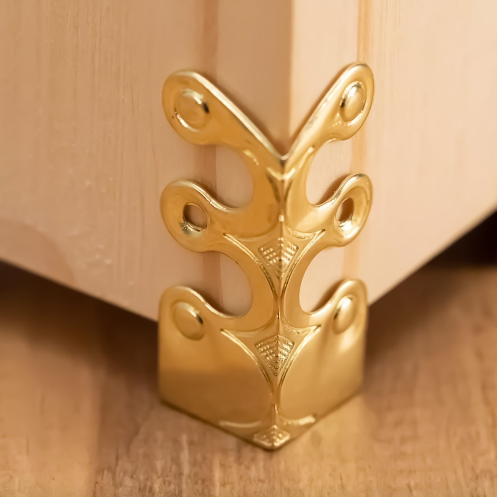 1Pcs Solid Brass Corner Guard  - Office Furniture At Home のレビューと価格