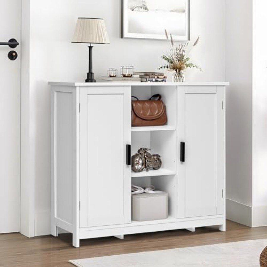 Storage Cabinet with 2 Doors a - Credenza Office Storage のレビューと価格