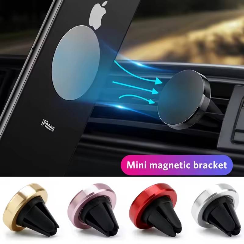 Magnetic Car Phone Holder Moun - Mobile Pedestal Cabinet のレビューと価格