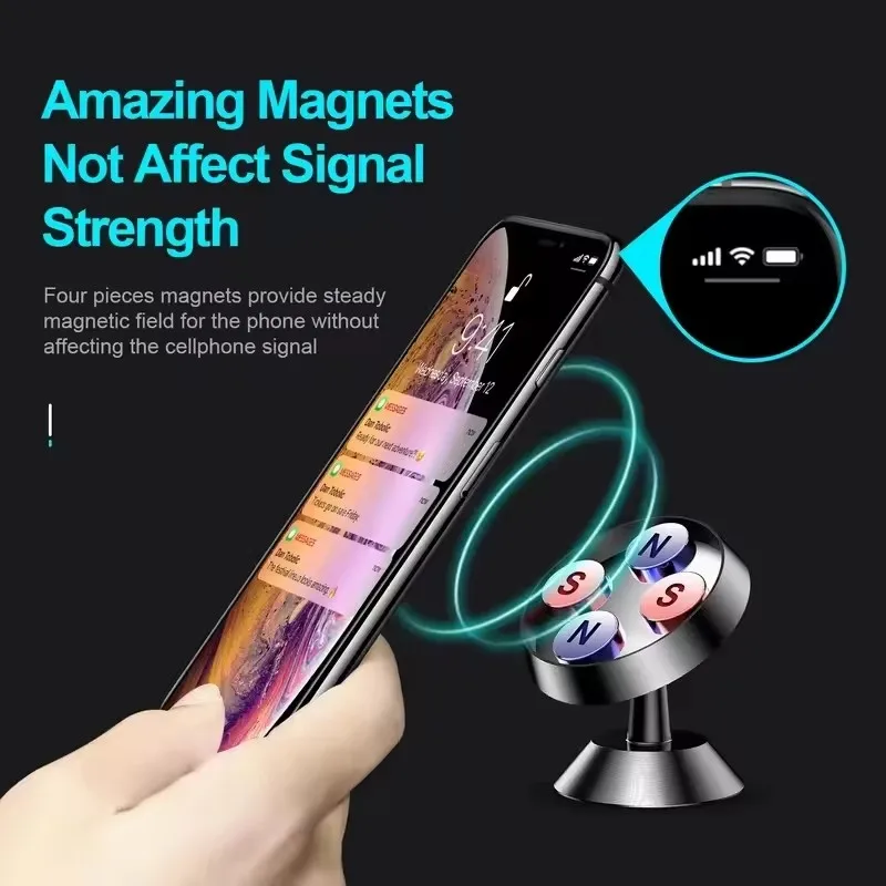 Magnetic Car Phone Holder Magn - Mobile Pedestal Cabinet のレビューと価格