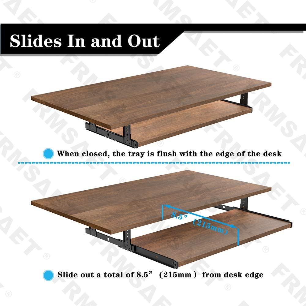 Keyboard Drawer Tray Under Des - Keyboard Drawer Under のレビューと価格