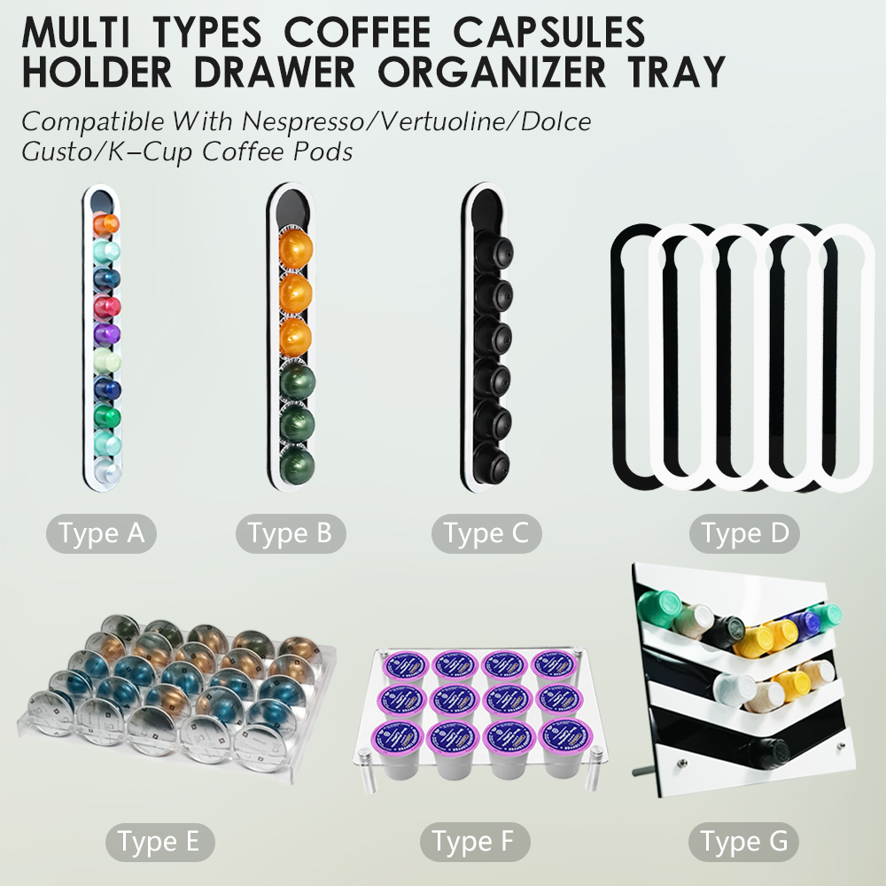 Multi Types Coffee Capsules Ho - Drawer Organizer Tray のレビューと価格