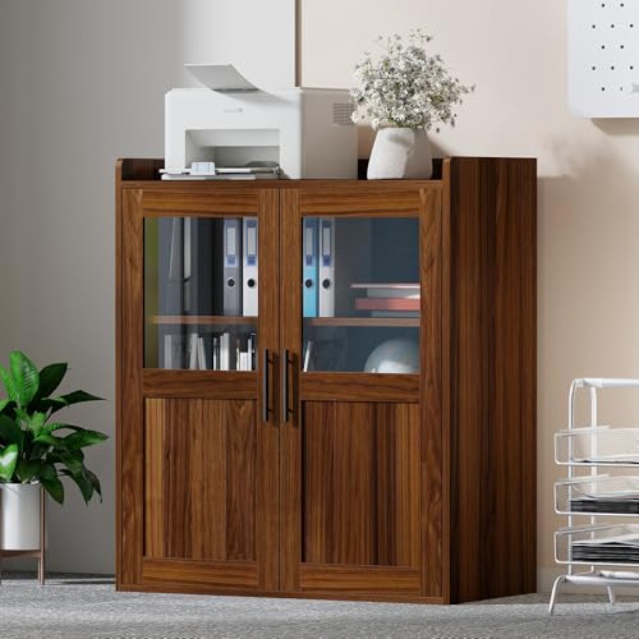File Cabinet Storage Cabinet w - Credenza Office Storage のレビューと価格