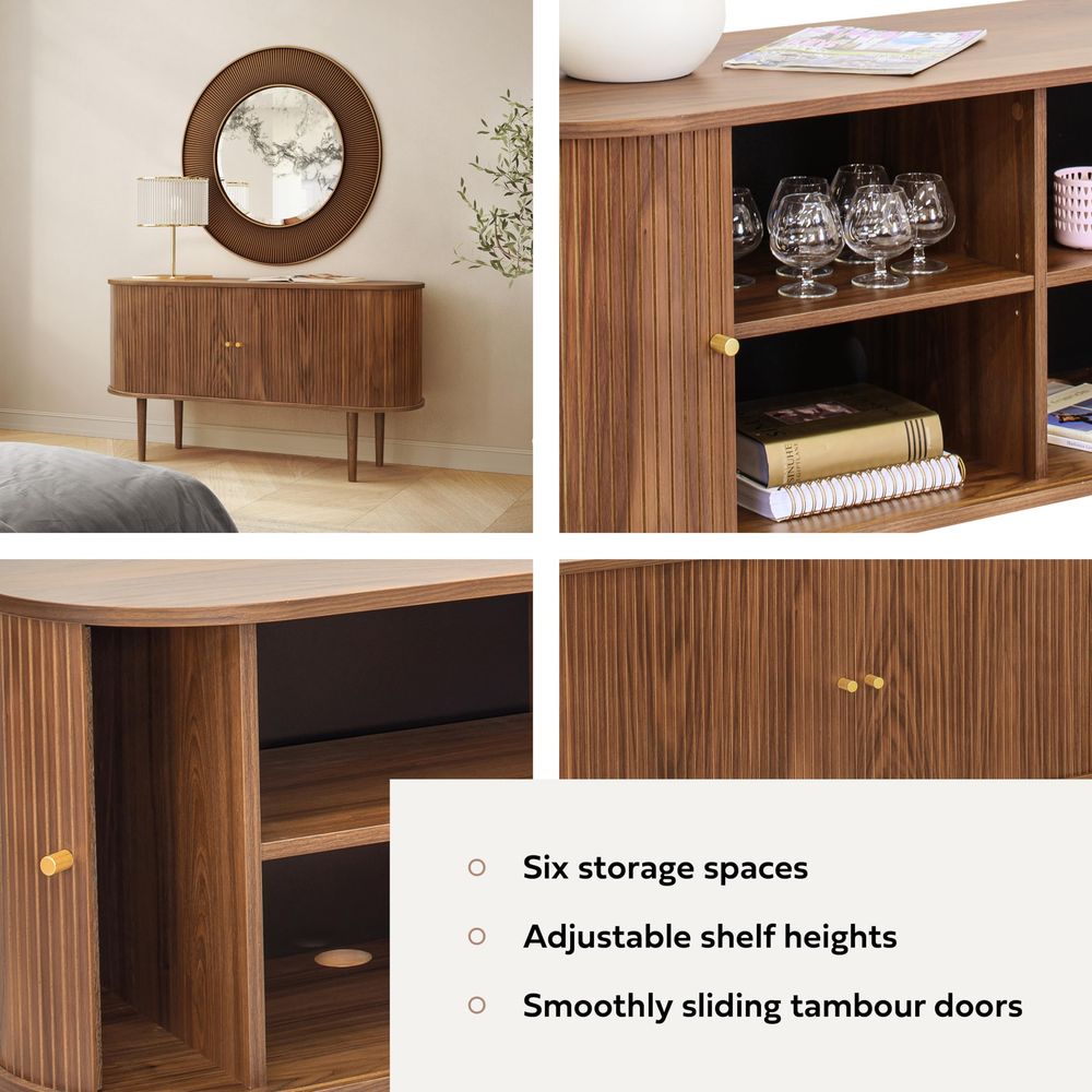 55 Sideboard Storage Cabinet w - Credenza Office Storage のレビューと価格