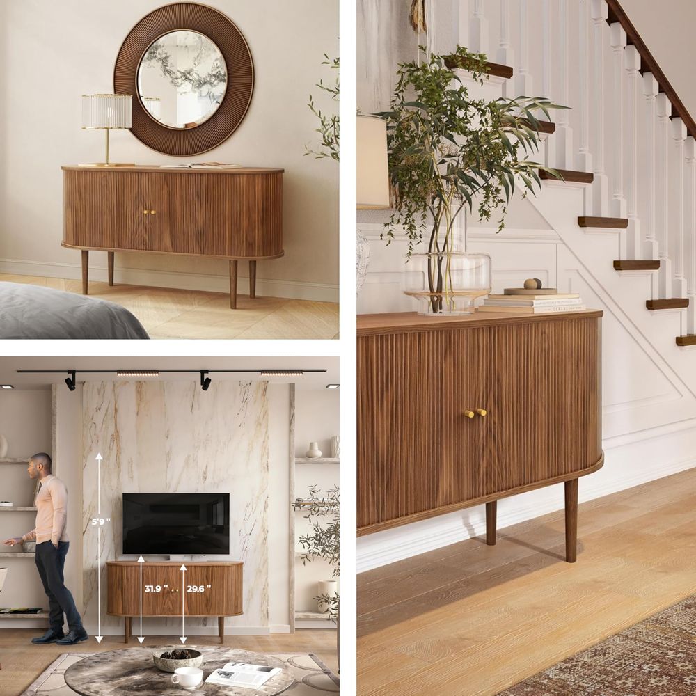 55 Sideboard Storage Cabinet w - Credenza Office Storage のレビューと価格