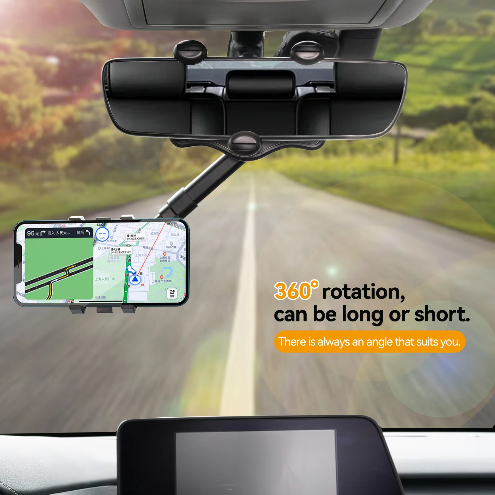 Adjustable Car Rearview Mirror - Mobile Pedestal Cabinet のレビューと価格