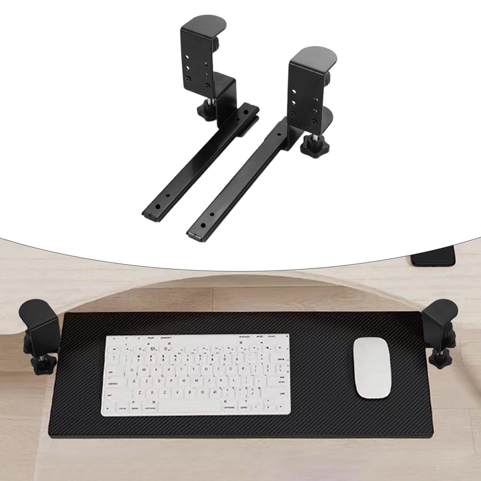 2 Pieces under Desk Keyboard T - Keyboard Drawer Under のレビューと価格