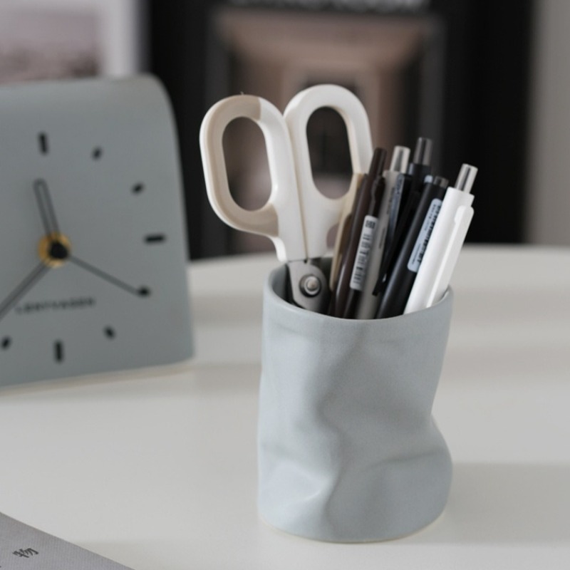 Makeup Brush Pot Ceramic Stora - Office Furniture Recycling のレビューと価格