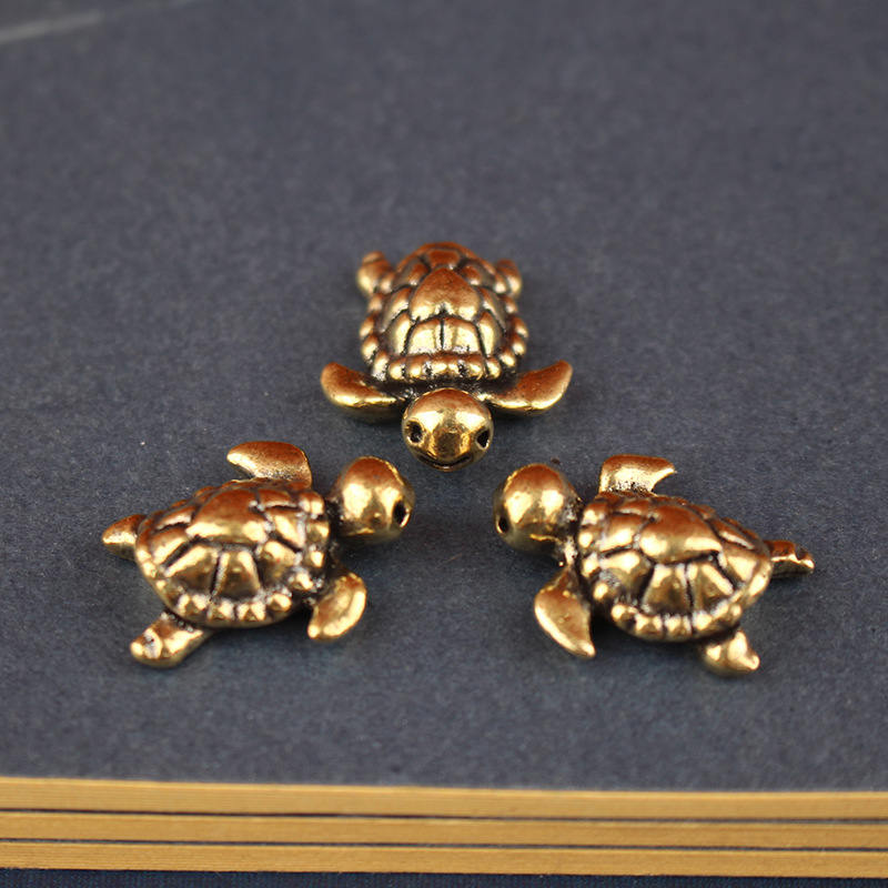 Brass Turtle Figurine​ - Vinta - Office Furniture At Home のレビューと価格