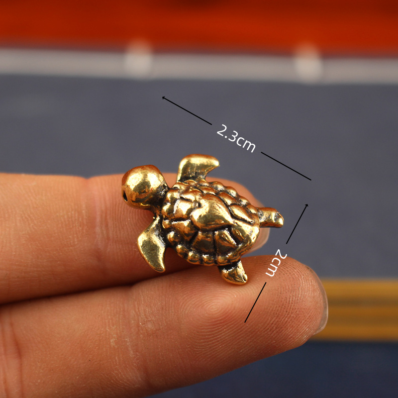 Brass Turtle Figurine​ - Vinta - Office Furniture At Home のレビューと価格