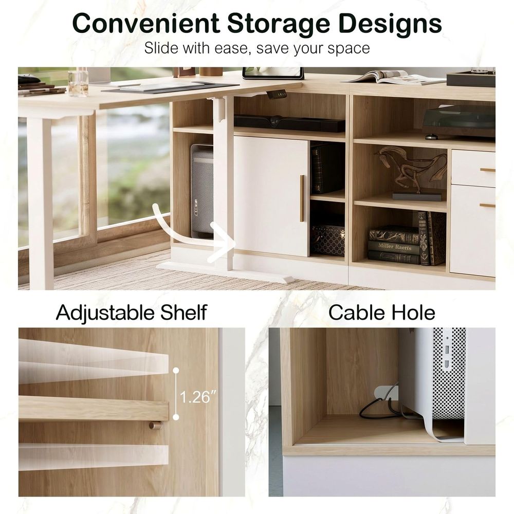 63 Wood Lateral File Cabinet w - Credenza Office Storage のレビューと価格