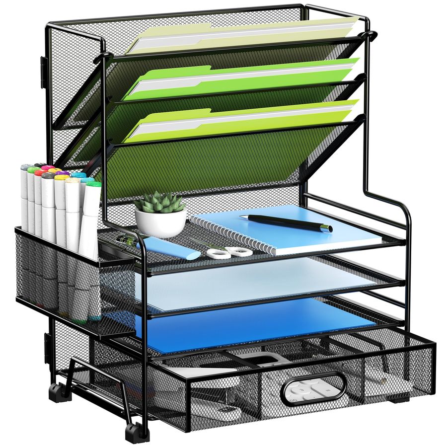 4Tier Paper Organizer 3Pocket  - Drawer Organizer Tray のレビューと価格