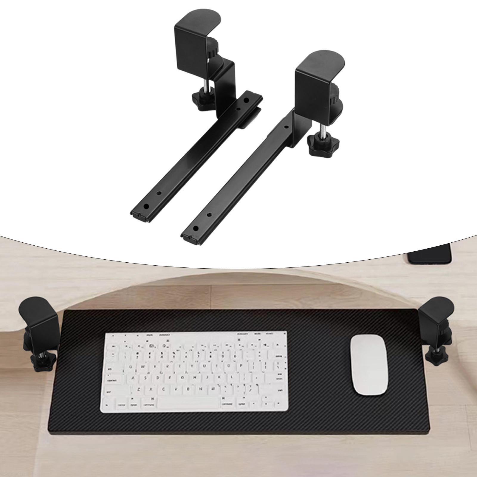 2 Pieces under Desk Keyboard T - Keyboard Drawer Under のレビューと価格