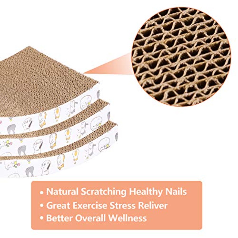 3 Pack Recycled Corrugated Cat - Office Furniture Recycling のレビューと価格