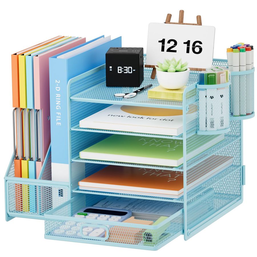 Desk Organizer with File Holde - Drawer Organizer Tray のレビューと価格